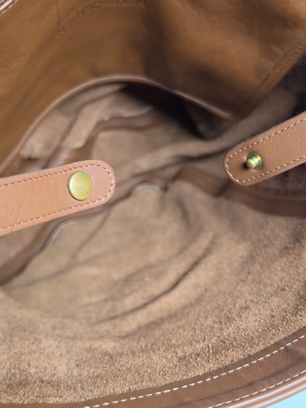 Vintage Coach 4134 Soho Back Sac Brown Leather Backpack Hang Tag
